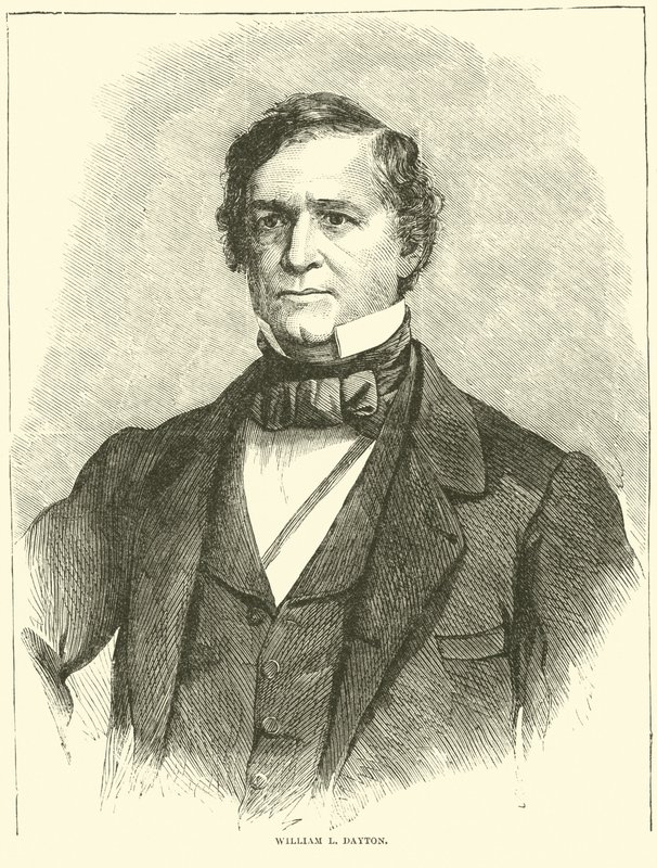 William L Dayton, June 1864 by American School