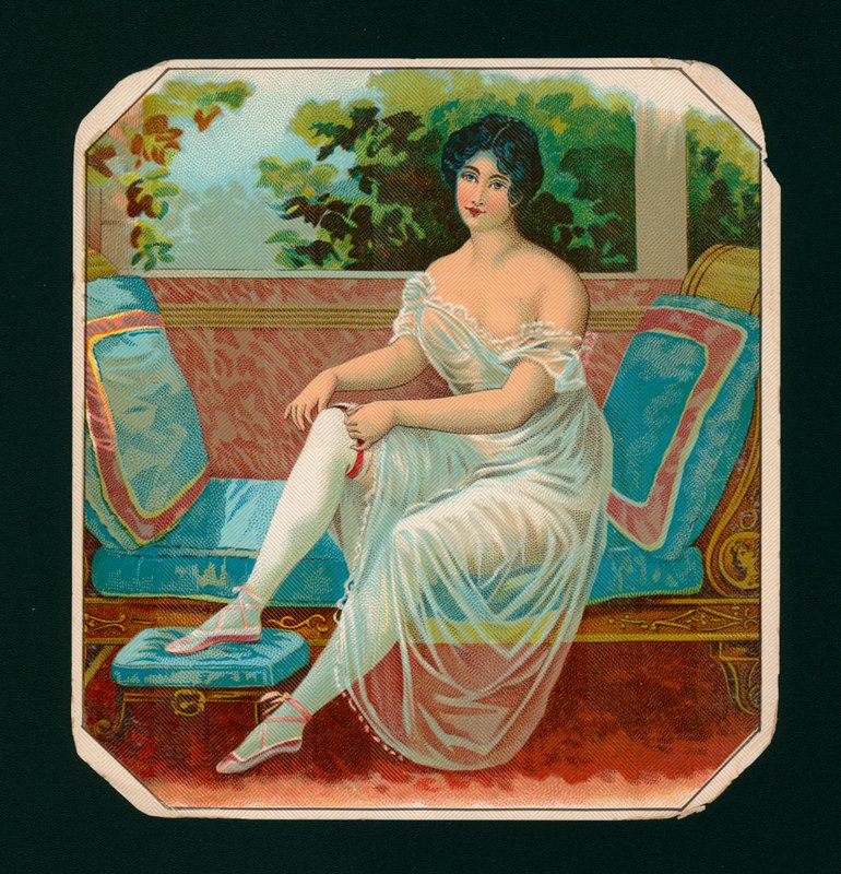 Woman Dressing by American School