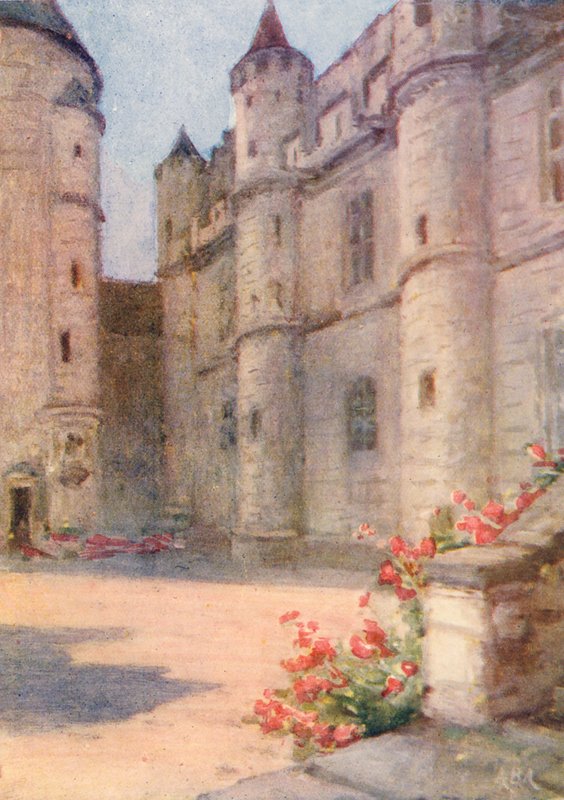 Chateau Royal, Loches by Amy B. Atkinson