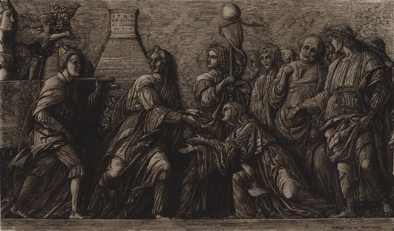 The Triumph of Scipio by Andrea Mantegna