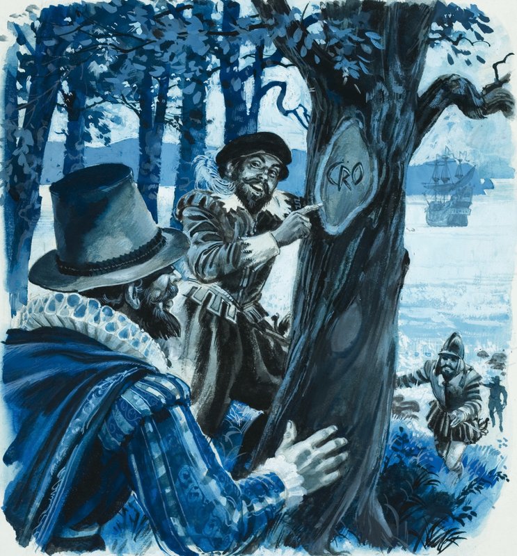 Initials on a Tree by Andrew Howat