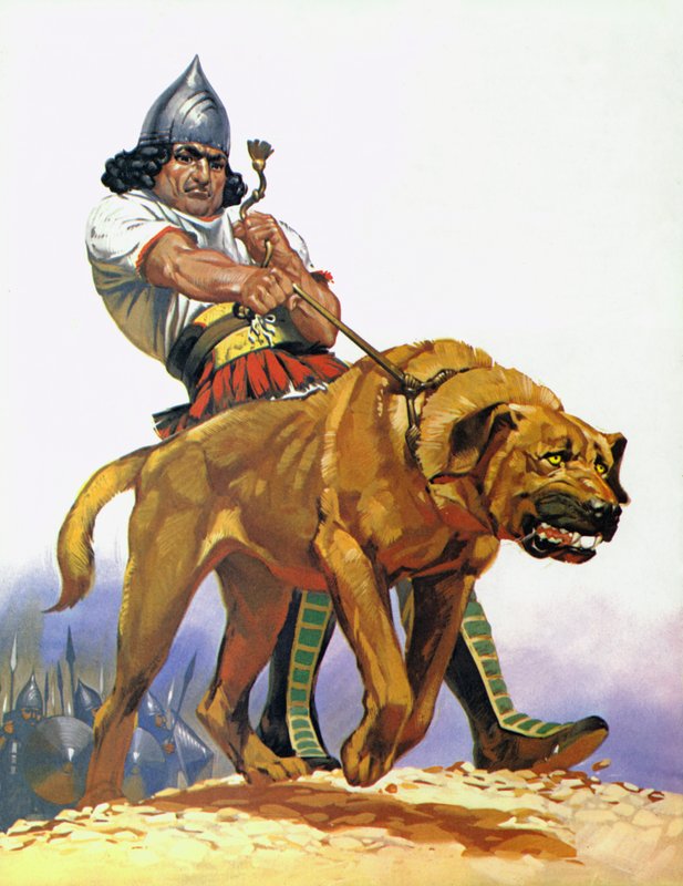 Assyrian Battle Dog by Angus McBride