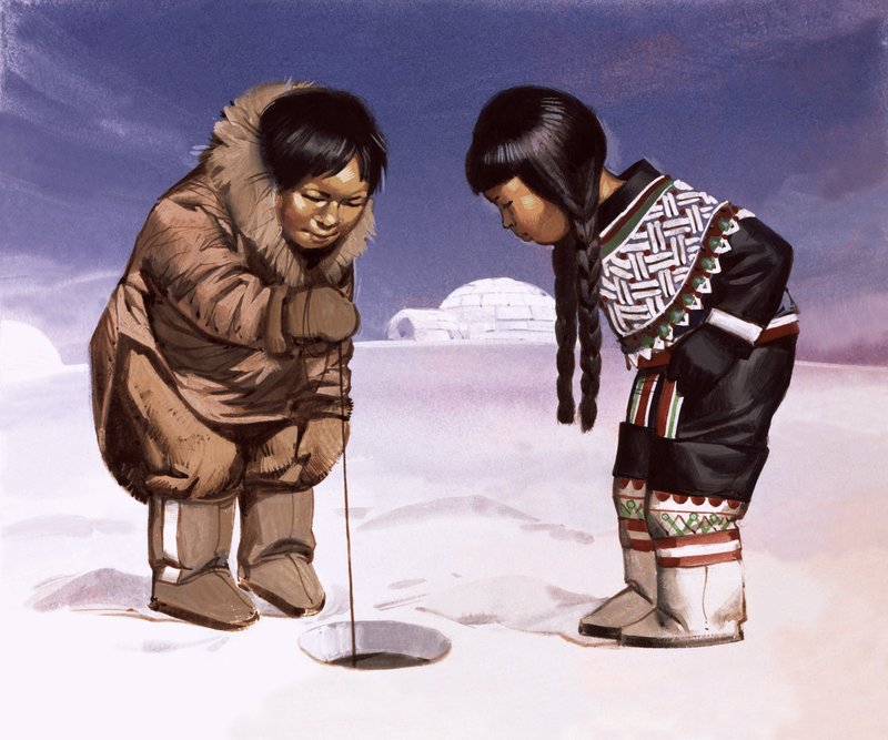 Children from Greenland by Angus McBride
