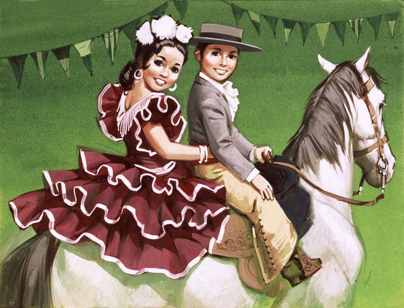 Children from Spain by Angus McBride