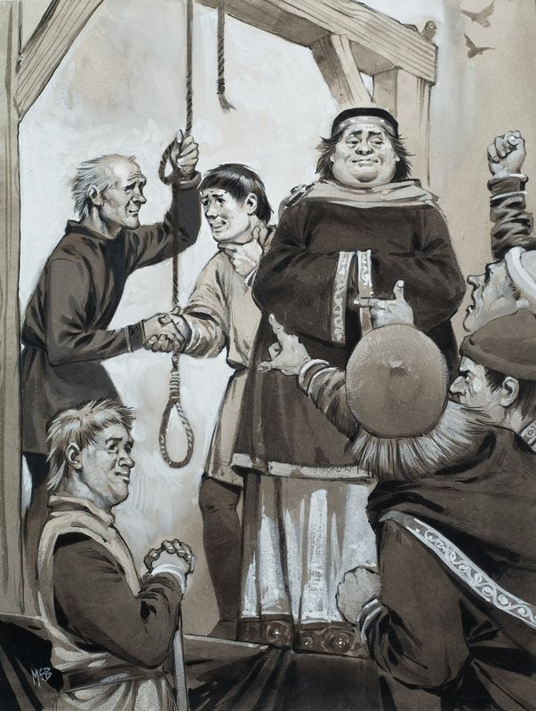 Medieval Justice by Angus McBride