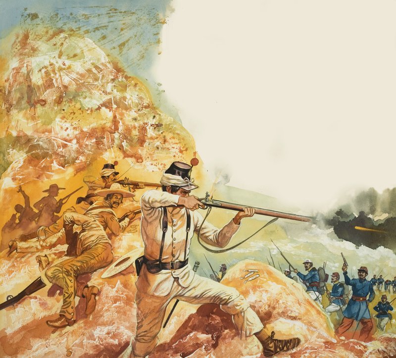 Mexican Guerillas by Angus McBride