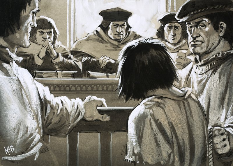 Prisoners Could Expect No Mercy from the Dreaded Court of Star Chamber by Angus McBride