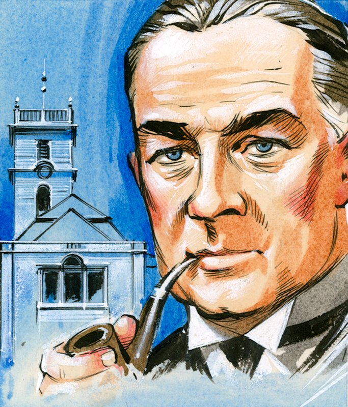 Stanley Baldwin by Angus McBride