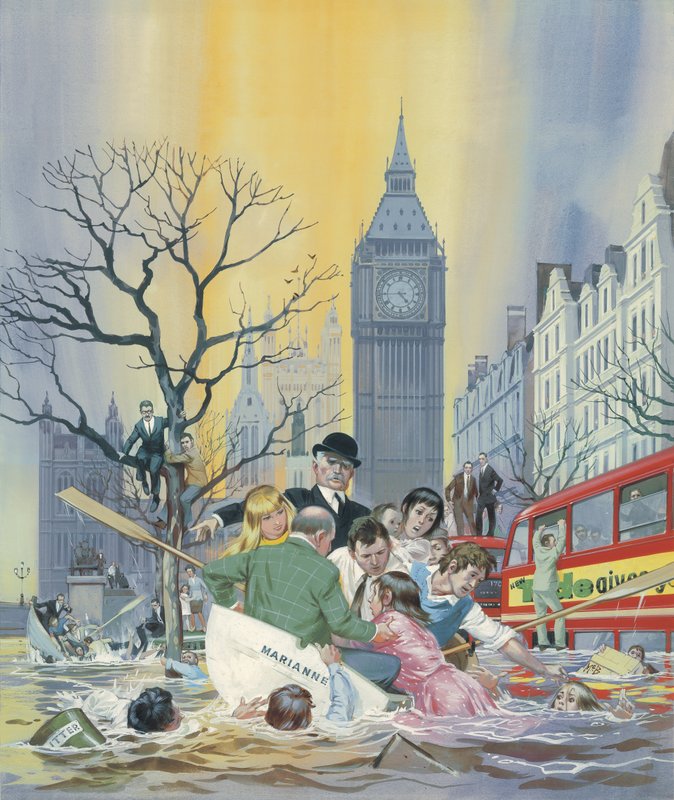 Thames Flood by Angus McBride