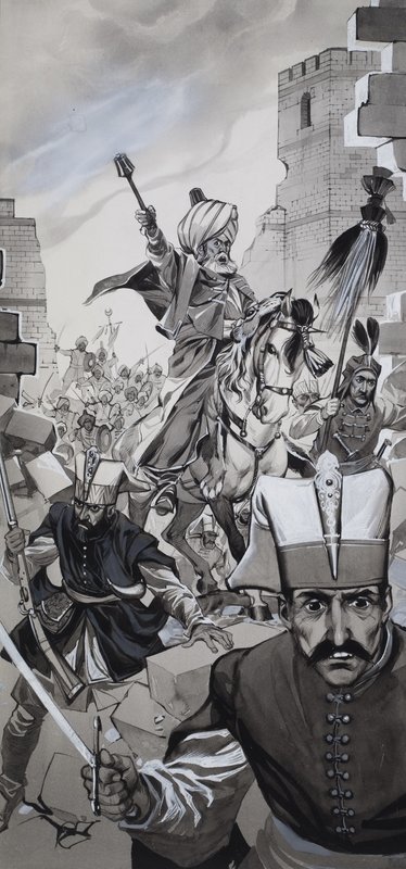 The Fall of Constantinople by Angus McBride