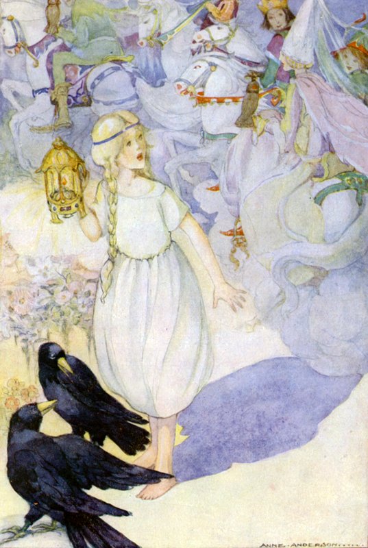 Gerda and the Dreams by Anne after Anderson
