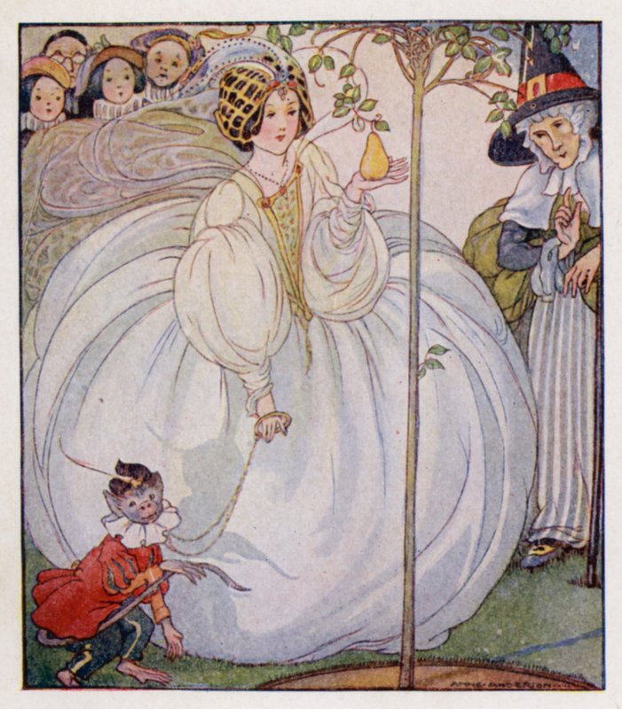 Nursery rhyme: I Had A Little Nut-Tree, Nothing Would It Bear by Anne (after) Anderson