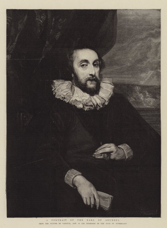 A Portrait of the Earl of Arundel by Anthony van Dyck