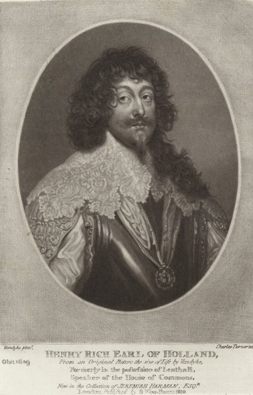 Henry Rich, Earl of Holland by Anthony van Dyck