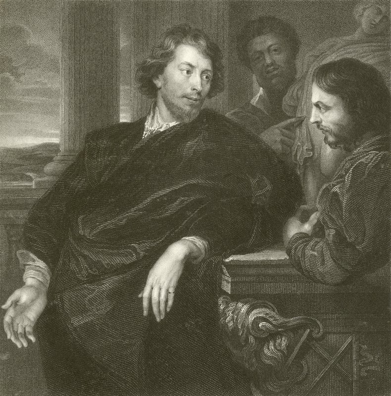 Portrait of Rubens by Anthony van Dyck