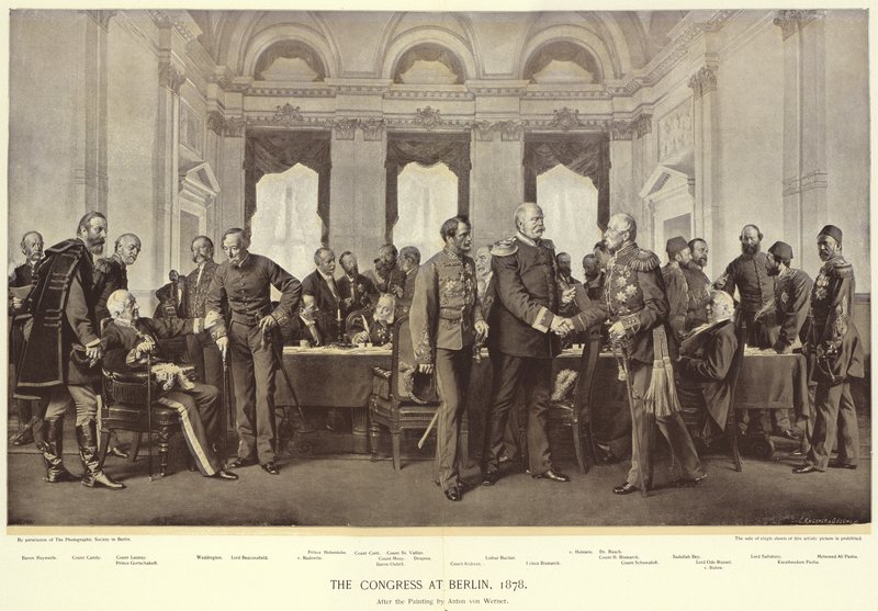 The Congress at Berlin by Anton Alexander von Werner