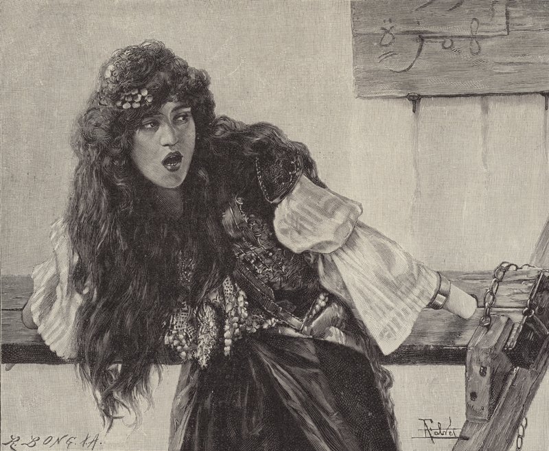 The Slanderer by Antonio Maria Fabres y Costa
