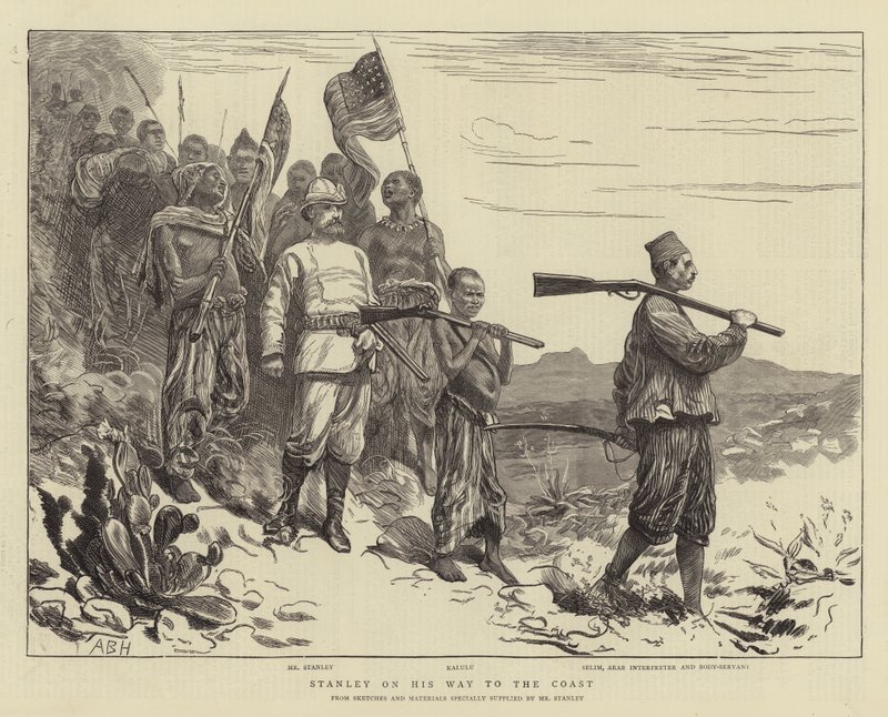 Stanley on his Way to the Coast by Arthur Boyd Houghton