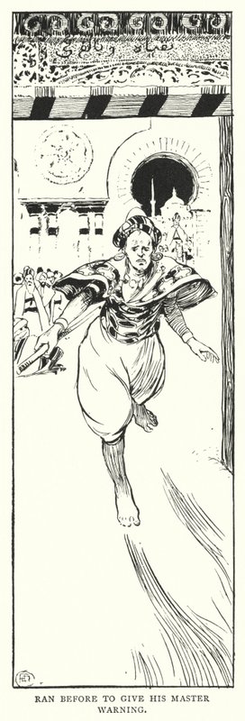 Ran Before to Give His Master Warning by Arthur David McCormick