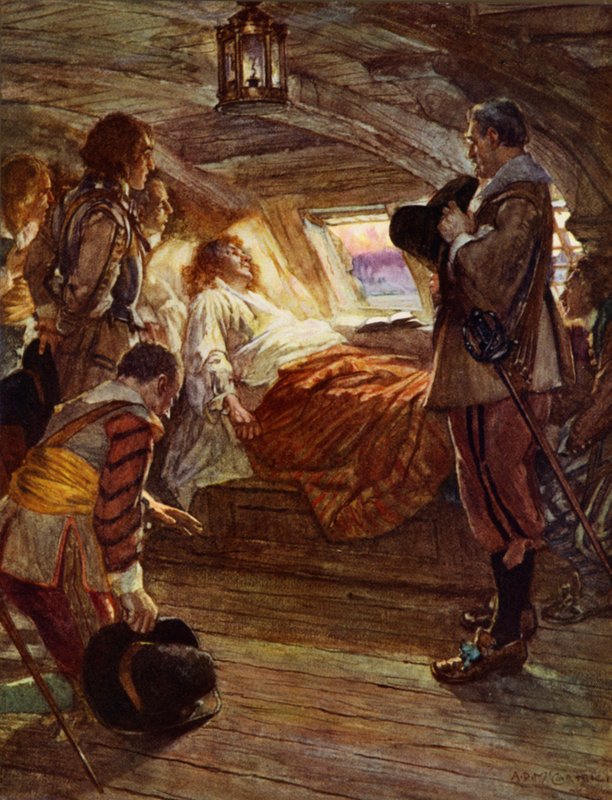 The Death of Admiral Blake by Arthur David McCormick