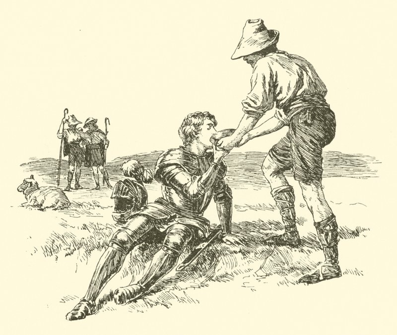 Sir Calidore, Knight Of Courtesy, The Quest Of The Blatant Beast by Arthur George Walker