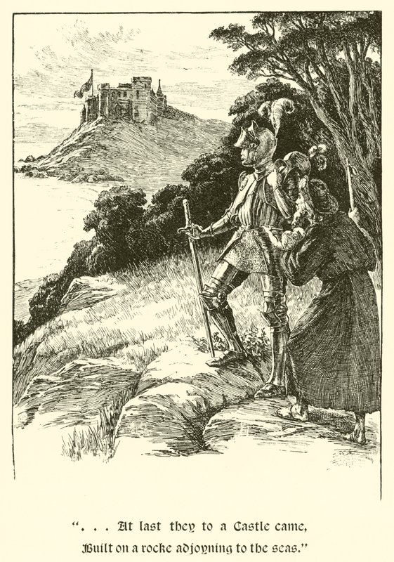 Sir Guyon, The Three Sisters by Arthur George Walker