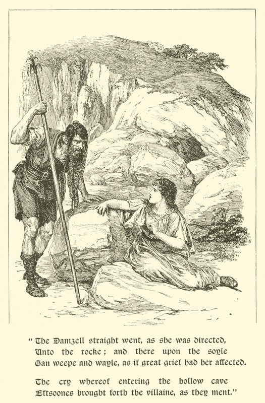 The Adventures Of Sir Artegall, At The Den Of Deceit by Arthur George Walker