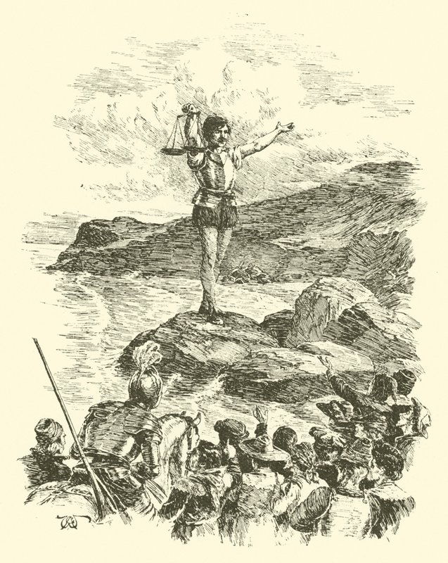 The Adventures Of Sir Artegall, The Giant With The Scales by Arthur George Walker