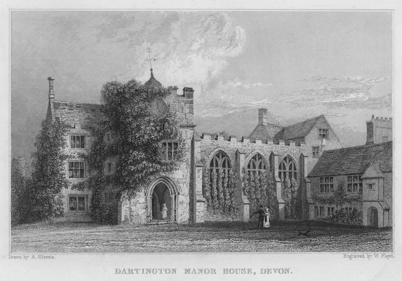 Darlington Manor House, Devon by Arthur Glennie