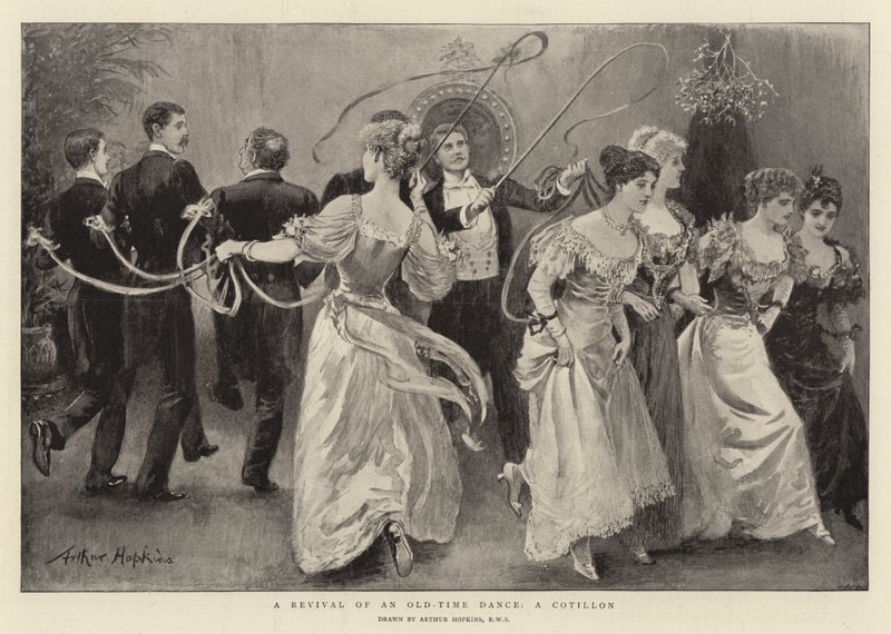 A Revival of an Old-time Dance, a Cotillon by Arthur Hopkins