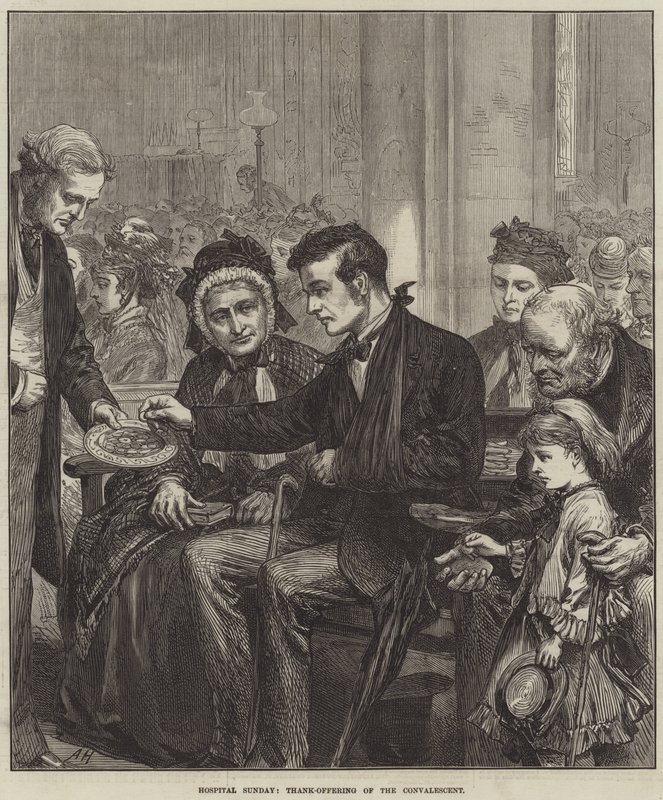 Hospital Sunday, Thank-Offering of the Convalescent by Arthur Hopkins