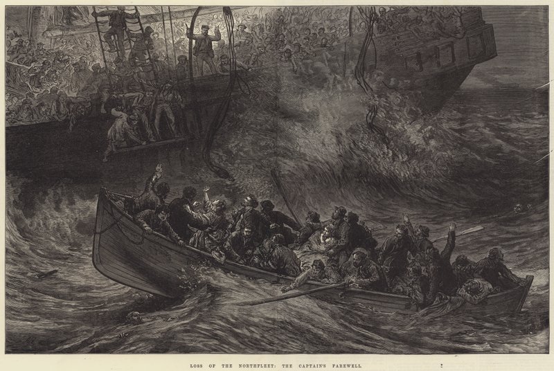 Loss of the Northfleet, the Captain
