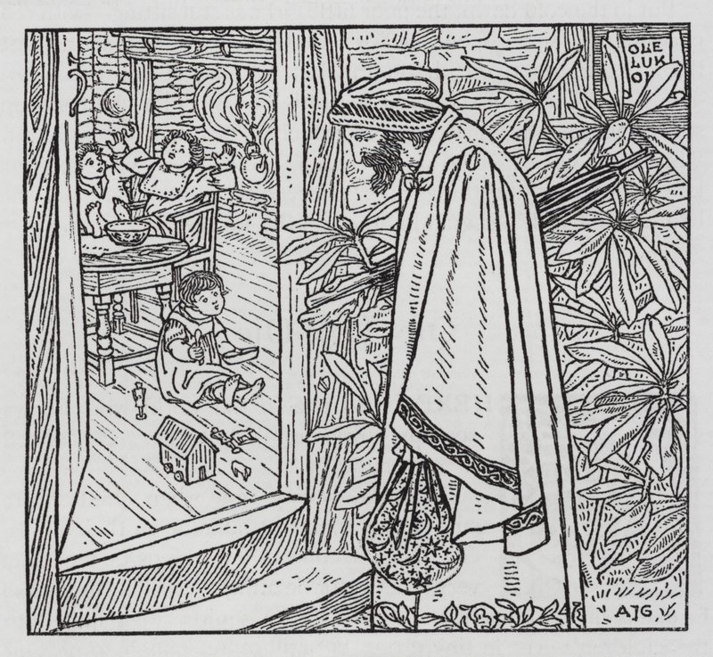 Hans Christian Andersen: Ole Luk-Oie by Arthur Joseph Gaskin