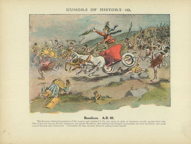 Boadicea, A.D. 61 by Arthur Moreland