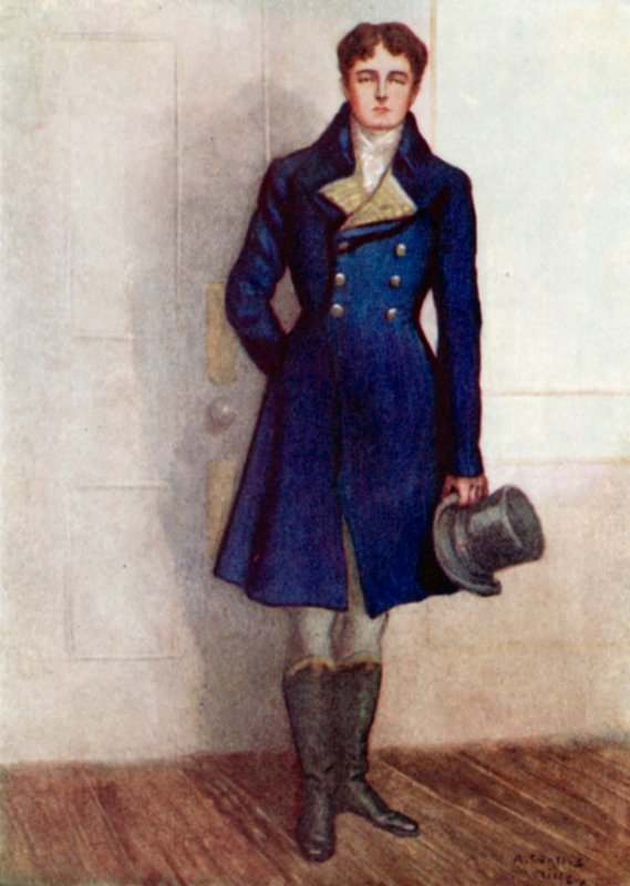 Illustration for Pride and Prejudice by Jane Austen by Arthur Wallis Mills