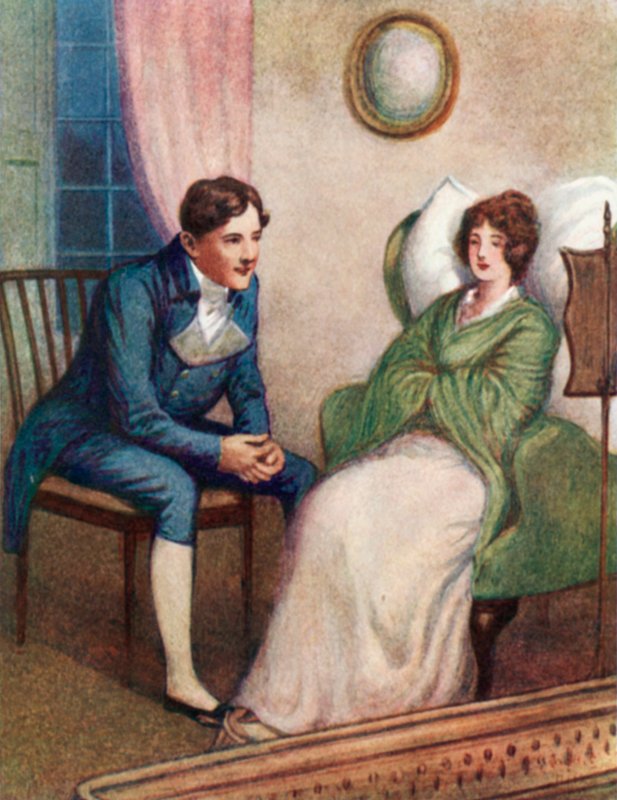 Illustration for Pride and Prejudice by Arthur Wallis Mills