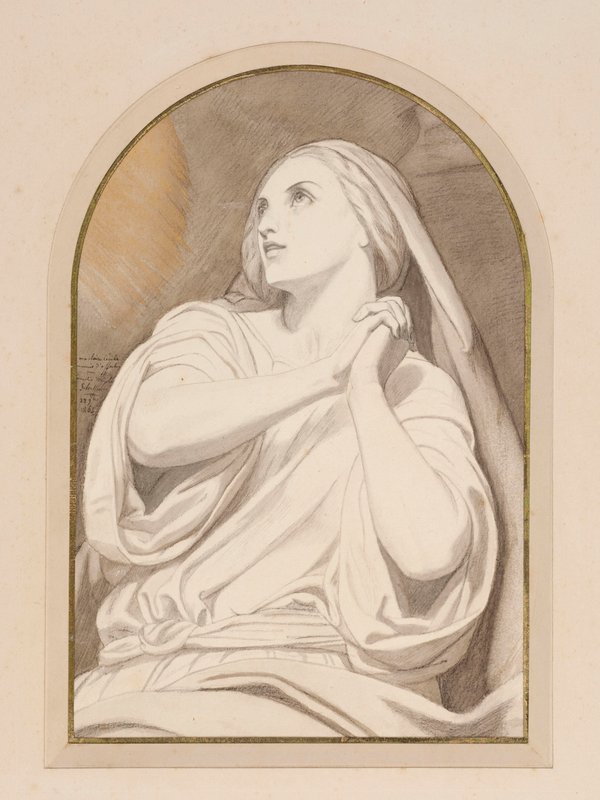 Mary Magdalene in Ecstasy (c.1858) by Ary Scheffer