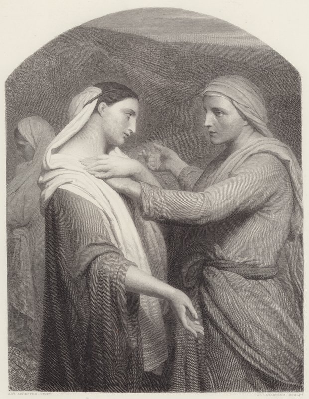 Ruth and Naomi by Ary Scheffer