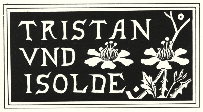 Design from the cover of Aubrey Beardsley