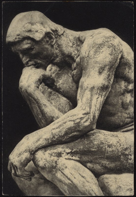 The Thinker by Auguste Rodin