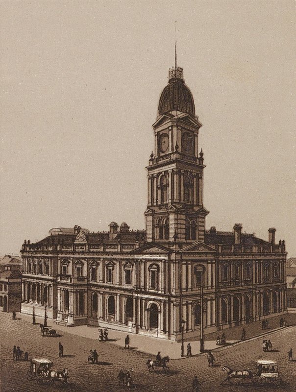 Melbourne, Australia: Hotham Town Hall by Australian School