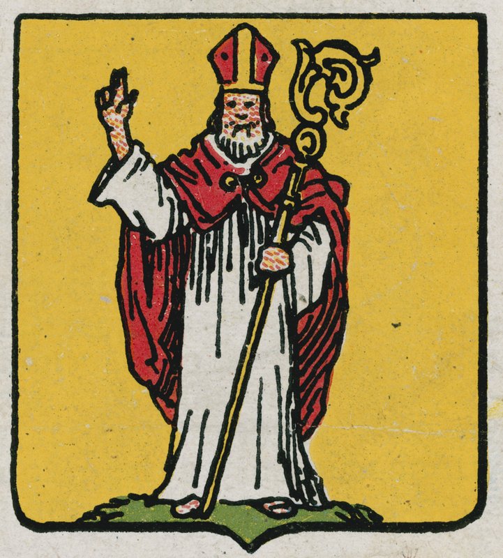 Coat of arms of Sievering, 19th district of Vienna by Austrian School