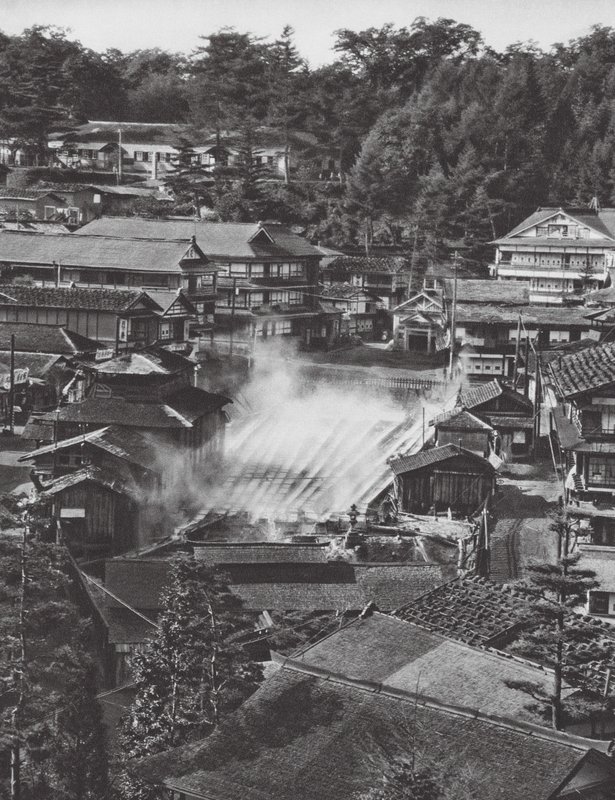 Japan: Kusatsu, Sulphur Springs by Axel von Graefe