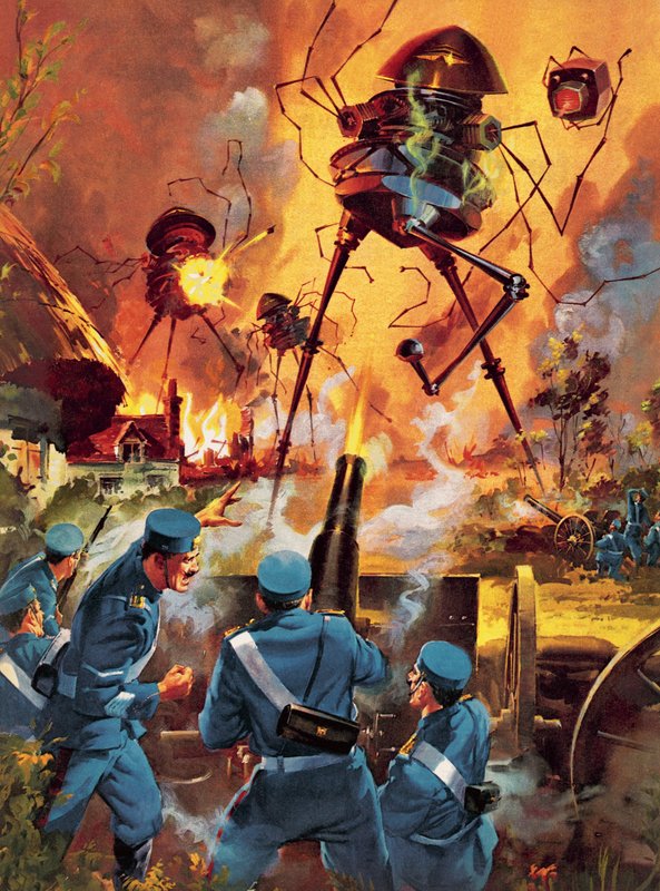 War of the Worlds by Barrie Linklater
