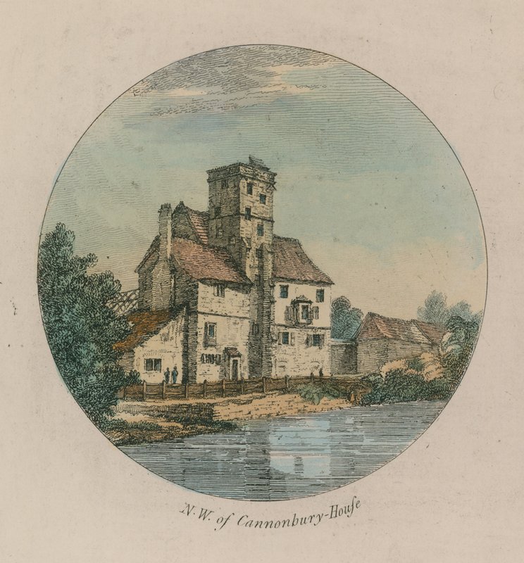 North west of Canonbury House, Islington by Benjamin Green