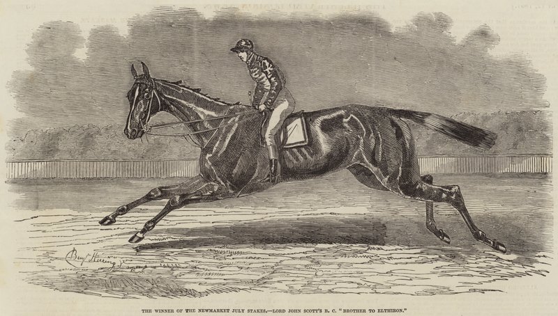 The Winner of the Newmarket July Stakes, Lord John Scott