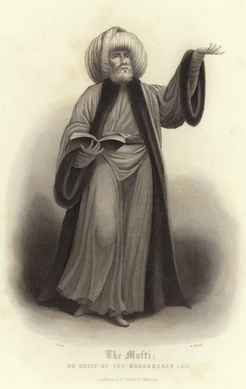 The Mufti or Chief of the Mohammedan Law by Bernard Picart