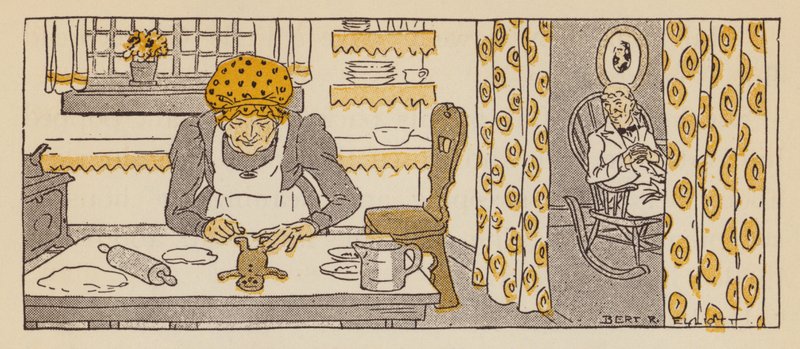 The Gingerbread Man, a New England tale by Bert Elliott