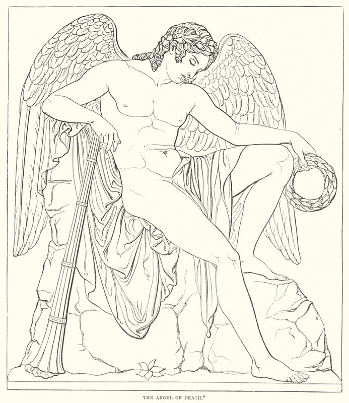 The Angel of Death by Bertel after Thorvaldsen