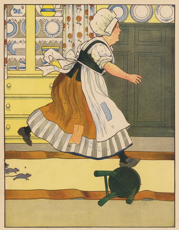 Nursery rhyme: Three Blind Mice by Blanche Fisher Wright
